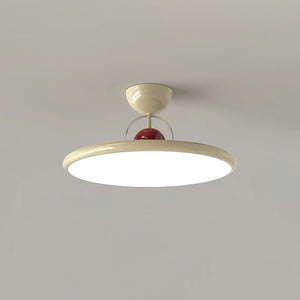 Elegante Moderne Plafondlamp met Natuurlijk Design – Warme LED Sfeerverlichting