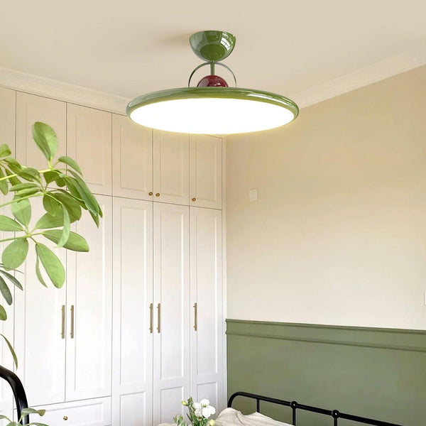 Elegante Moderne Plafondlamp met Natuurlijk Design – Warme LED Sfeerverlichting