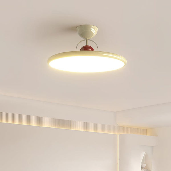 Elegante Moderne Plafondlamp met Natuurlijk Design – Warme LED Sfeerverlichting