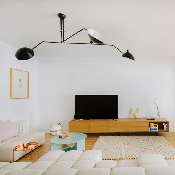 3 Arms Verstelbare Wandlamp  Moderne Elegante Verlichting voor Woonkamer en Eetkamer