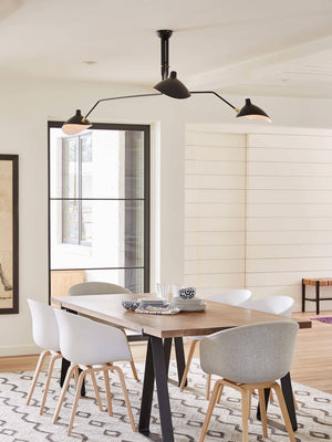 3 Arms Verstelbare Wandlamp  Moderne Elegante Verlichting voor Woonkamer en Eetkamer