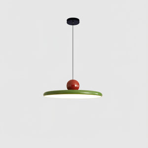 Elegante Rode Hanglamp 30 cm Metaal voor Eetkamer – Verstelbare LED Verlichting