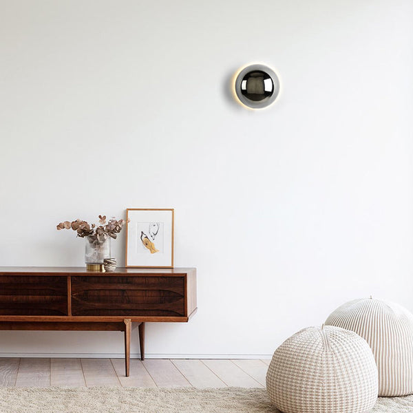 Luxe Ronde Noordse Wandlamp  Moderne LED Verlichting voor Hal, Slaapkamer & Trap