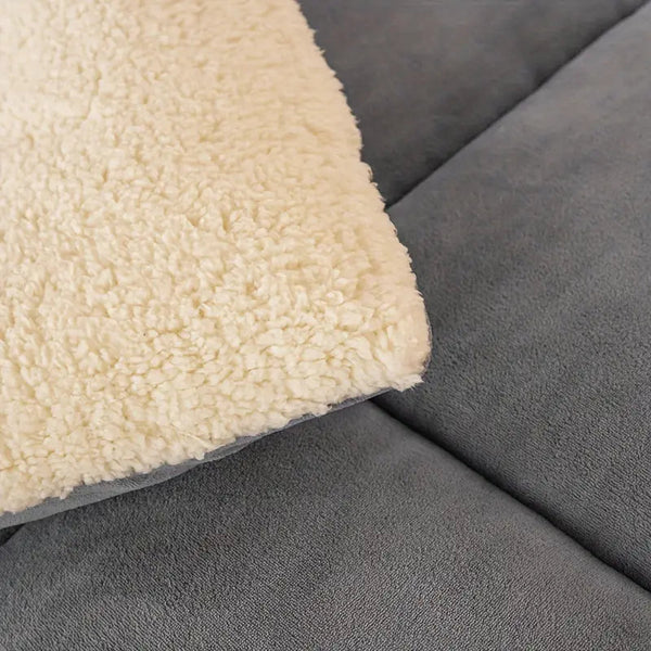 Luxe Lamsfluwelen Deken Zacht, Temperatuurregelend & Machinewasbaar