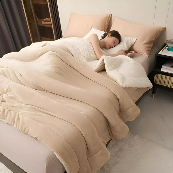 Luxe Fleece Deken Zachte & Warme Plaid voor Woonkamer en Slaapkamer