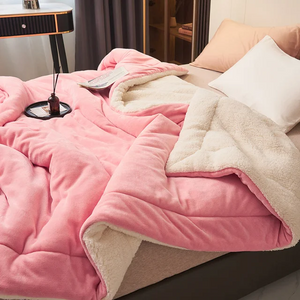 Luxe Fleece Deken Zachte & Warme Plaid voor Woonkamer en Slaapkamer