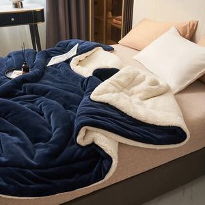 Luxe Fleece Deken Zachte & Warme Plaid voor Woonkamer en Slaapkamer