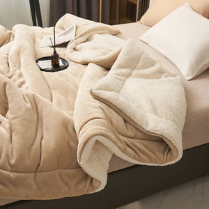 Luxe Fleece Deken Zachte & Warme Plaid voor Woonkamer en Slaapkamer