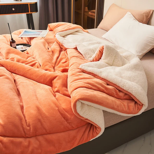 Luxe Fleece Deken Zachte & Warme Plaid voor Woonkamer en Slaapkamer