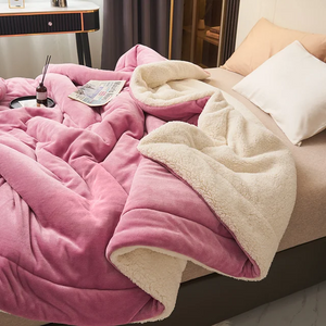 Luxe Fleece Deken Zachte & Warme Plaid voor Woonkamer en Slaapkamer