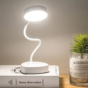 LED Bureaulamp met Instelbare Helderheid – Moderne Touchbediening & USB Oplaadfunctie