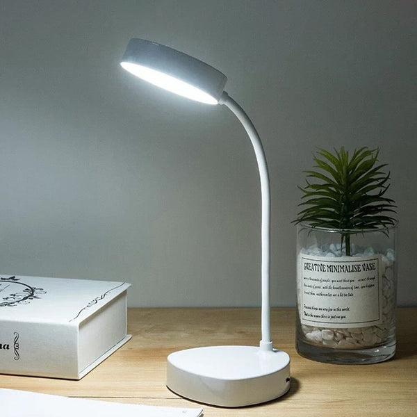 LED Bureaulamp met Instelbare Helderheid – Moderne Touchbediening & USB Oplaadfunctie