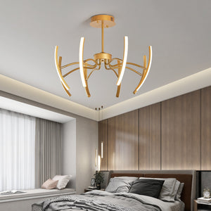 Moderne LED Kroonluchter Hanglamp – Elegante Plafondlamp voor Woonkamer & Eetkamer