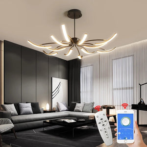 Moderne LED Kroonluchter Hanglamp – Elegante Plafondlamp voor Woonkamer & Eetkamer