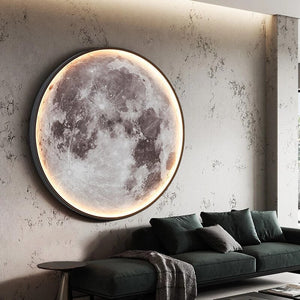 Luniere Moon Wandlamp – Magisch LED Maanlicht voor Woondecoratie