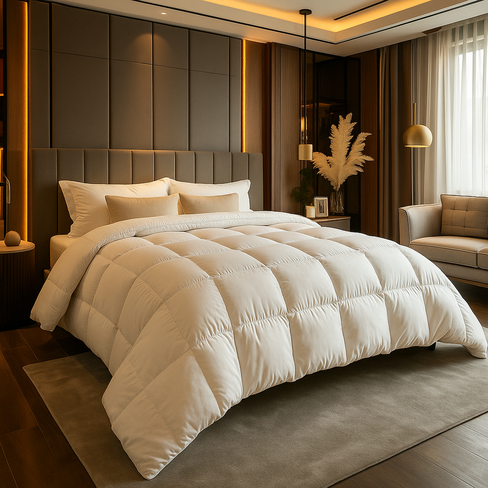 Luxe Ganzendons Dekbed – Zacht, Warm & Ademend Beddengoed voor Comfort in de Slaapkamer