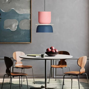 Moderne Nordische Kleurrijke Hanglamp – DulceHue Verstelbare Plafondlamp