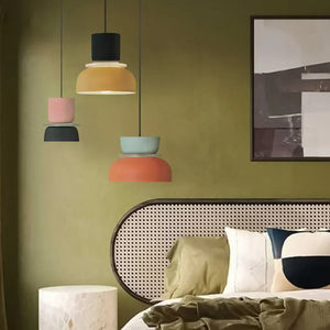 Moderne Nordische Kleurrijke Hanglamp – DulceHue Verstelbare Plafondlamp