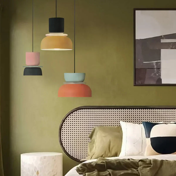 Moderne Nordische Kleurrijke Hanglamp – DulceHue Verstelbare Plafondlamp