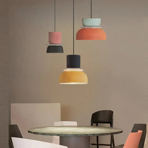 Moderne Nordische Kleurrijke Hanglamp – DulceHue Verstelbare Plafondlamp