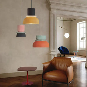 Moderne Nordische Kleurrijke Hanglamp – DulceHue Verstelbare Plafondlamp