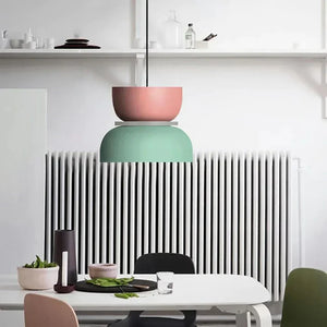 Moderne Nordische Kleurrijke Hanglamp – DulceHue Verstelbare Plafondlamp