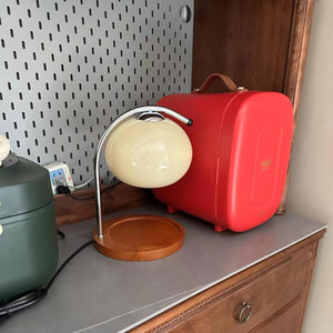 Mid-Century Elegante Kaarsverwarmer Lamp – Vlamvrije Woondecoratie voor Gezellige Sfeer