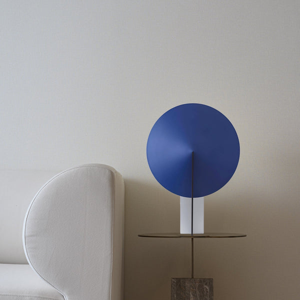 Moderne Cirkel Tafellamp  Sferisch Design met Metalen Basis voor Stijlvolle Woonverlichting