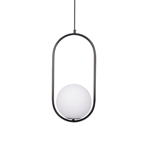 Elegante Geometrische Glazen Hanglamp – Moderne Woonverlichting