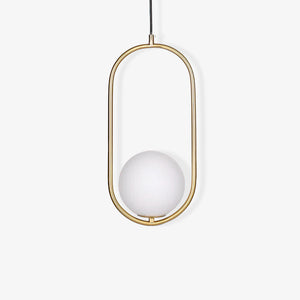 Elegante Geometrische Glazen Hanglamp – Moderne Woonverlichting