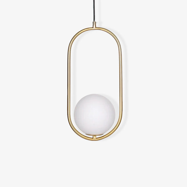 Elegante Geometrische Glazen Hanglamp – Moderne Woonverlichting