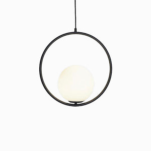 Elegante Geometrische Glazen Hanglamp – Moderne Woonverlichting