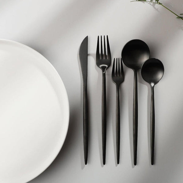 Luxe Roestvrijstalen Bestekset – Goudkleurig Design | 24-delig / 48-delig