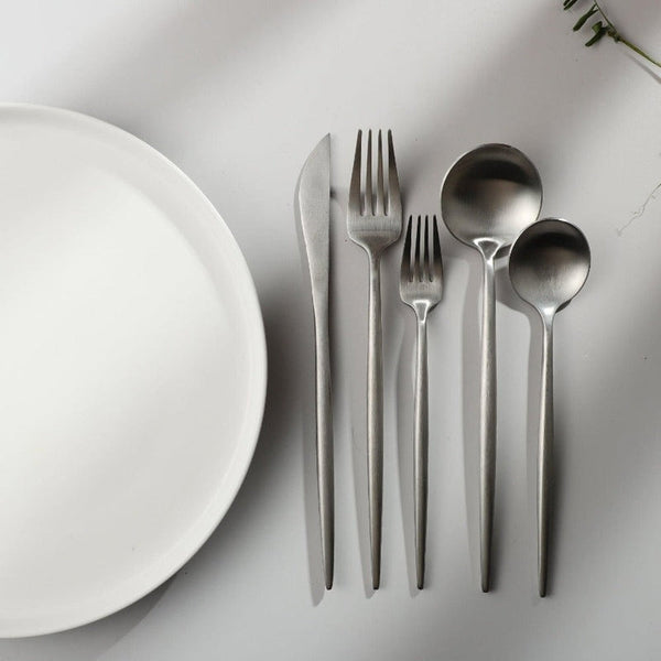 Luxe Roestvrijstalen Bestekset – Goudkleurig Design | 24-delig / 48-delig