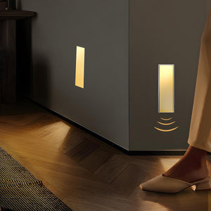 Minimalistische LED Wandlamp met Bewegingssensor Moderne Slimme Verlichting voor Hal, Slaapkamer & Woonkamer