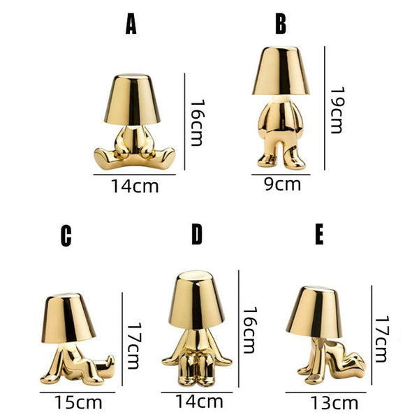 Minimalistische LED Tafellamp – Warm Licht voor Modern Interieur