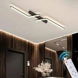 Moderne Inbouw LED Lijn Plafondlamp – Dimbaar & Minimalistisch Design