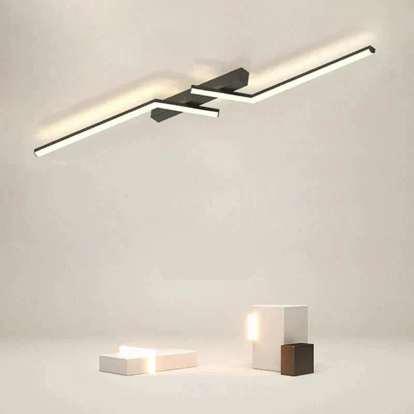 Moderne Inbouw LED Lijn Plafondlamp – Dimbaar & Minimalistisch Design