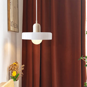 Moderne Art Deco Glazen Hanglamp – Kleurrijke Halo Plafondlamp