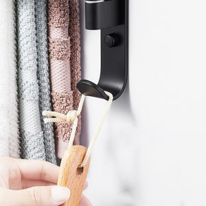 5-Arms Draaibare Handdoekhouder  Ruimtebesparende Moderne Badkamer Organizer
