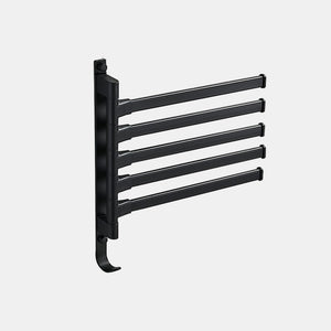 5-Arms Draaibare Handdoekhouder  Ruimtebesparende Moderne Badkamer Organizer
