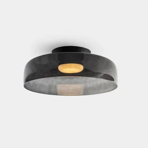 Moderne LED Plafondlamp met Scandinavisch Glazen Design