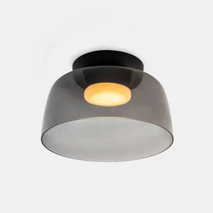 Moderne LED Plafondlamp met Scandinavisch Glazen Design