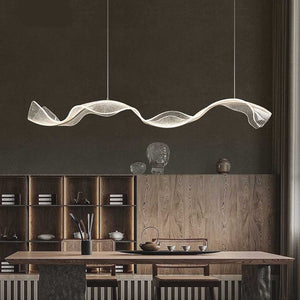 Moderne Luxe Hanglamp met Gouden Accenten – Dimbare LED voor Woonkamer & Eettafel
