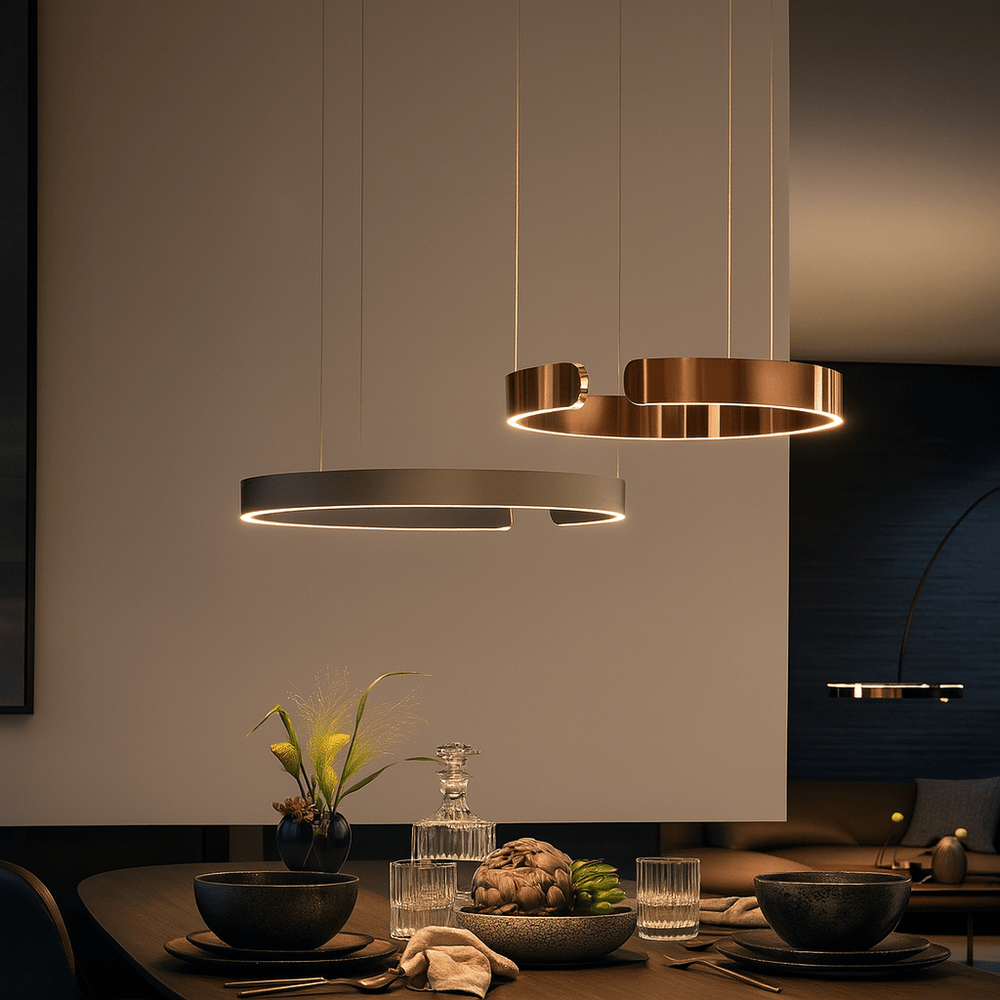 Moderne Ronde LED Hanglamp – Verstelbare Design Eettafel Lamp