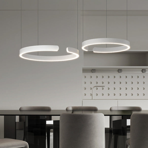 Moderne Ronde LED Hanglamp – Verstelbare Design Eettafel Lamp