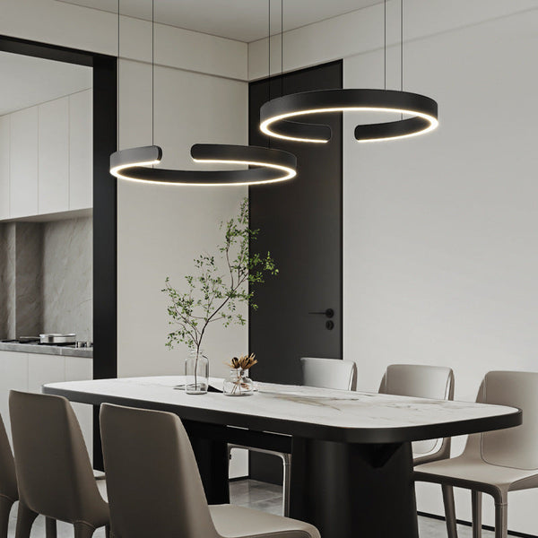 Moderne Ronde LED Hanglamp – Verstelbare Design Eettafel Lamp