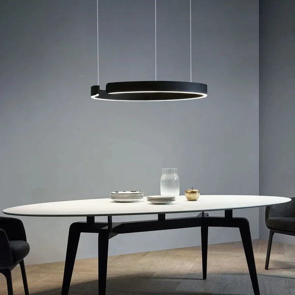 Moderne Ronde LED Hanglamp – Verstelbare Design Eettafel Lamp