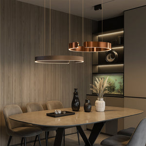 Moderne Ronde LED Hanglamp – Verstelbare Design Eettafel Lamp
