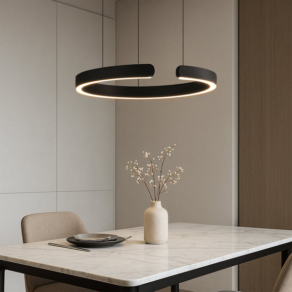 Moderne Ronde LED Hanglamp – Verstelbare Design Eettafel Lamp